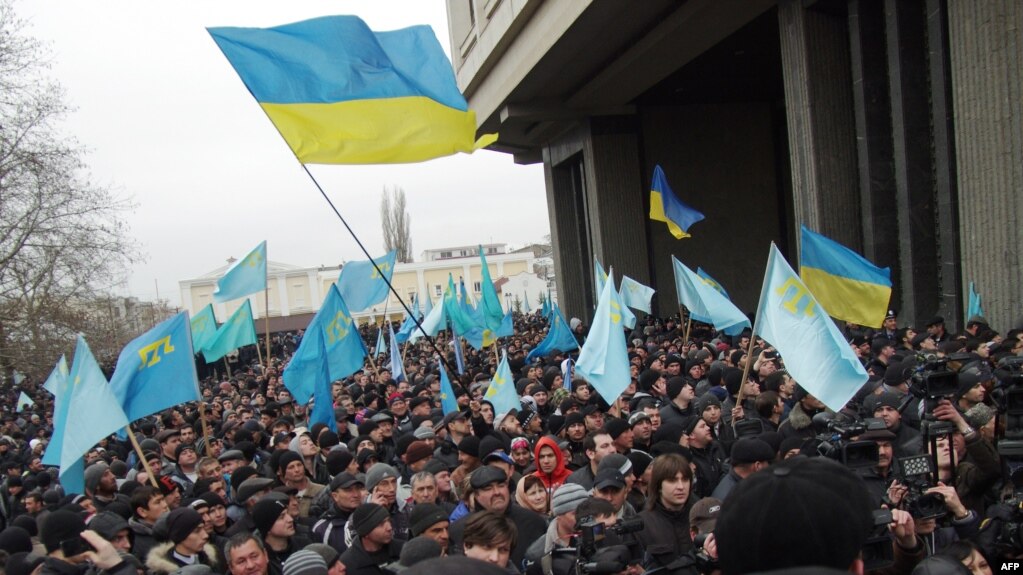 Мітинг на підтримку територіальної цілісності України в Криму 2014 року